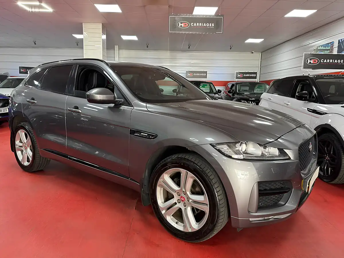 Used 2017 Jaguar F-Pace R-Sport Grey - Interior and Exterior details 2