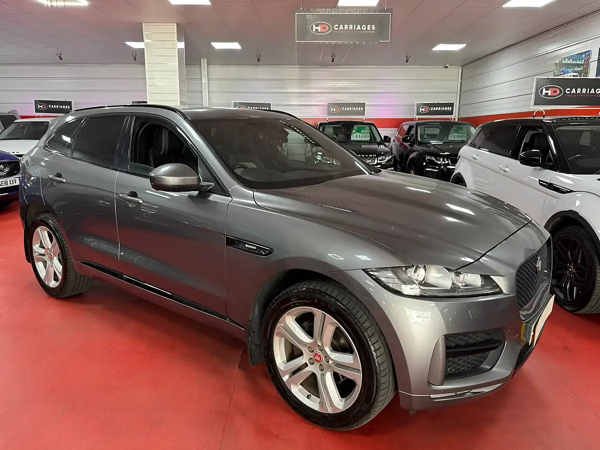 Used 2017 Jaguar F-Pace R-Sport Grey - Interior and Exterior details 3