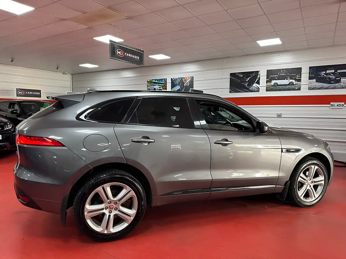 Used 2017 Jaguar F-Pace R-Sport Grey - Interior and Exterior details 4