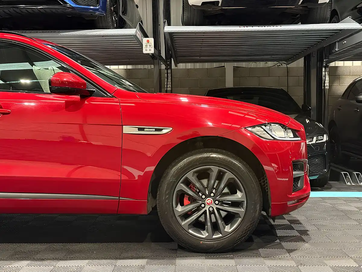 Used 2017 Jaguar F-Pace R-Sport Red - Interior and Exterior details 15