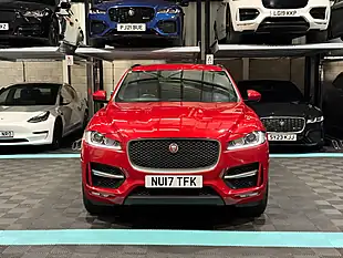 Used 2017 Jaguar F-Pace R-Sport Red - Interior and Exterior details 4