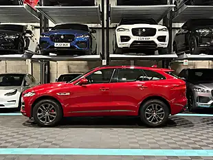 Used 2017 Jaguar F-Pace R-Sport Red - Interior and Exterior details 6