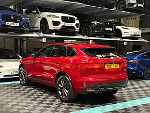 Used 2017 Jaguar F-Pace R-Sport Red - Interior and Exterior details 7