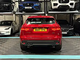 Used 2017 Jaguar F-Pace R-Sport Red - Interior and Exterior details 8