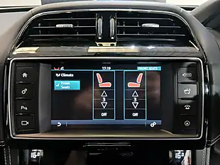 Used 2017 Jaguar F-Pace R-Sport Red - Interior and Exterior details 15