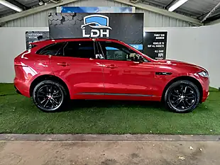 Used 2017 Jaguar F-Pace R-Sport Red - Interior and Exterior details 2