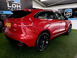 Used 2017 Jaguar F-Pace R-Sport Red - Interior and Exterior details 3