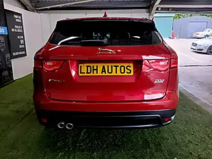 Used 2017 Jaguar F-Pace R-Sport Red - Interior and Exterior details 4