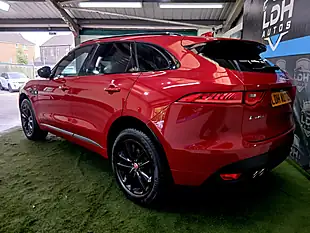 Used 2017 Jaguar F-Pace R-Sport Red - Interior and Exterior details 5