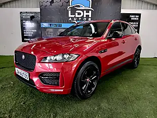 Used 2017 Jaguar F-Pace R-Sport Red - Interior and Exterior details 7