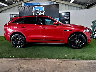 Used 2017 Jaguar F-Pace R-Sport Red - Interior and Exterior details 2