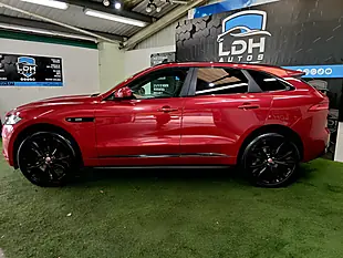 Used 2017 Jaguar F-Pace R-Sport Red - Interior and Exterior details 6