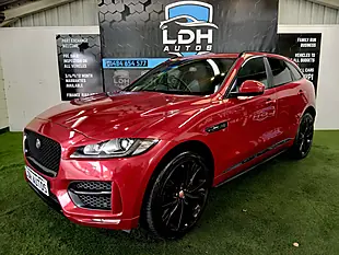 Used 2017 Jaguar F-Pace R-Sport Red - Interior and Exterior details 7
