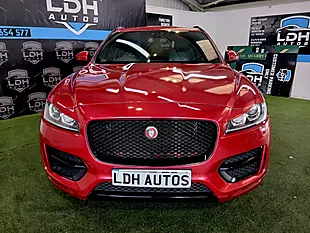 Used 2017 Jaguar F-Pace R-Sport Red - Interior and Exterior details 8