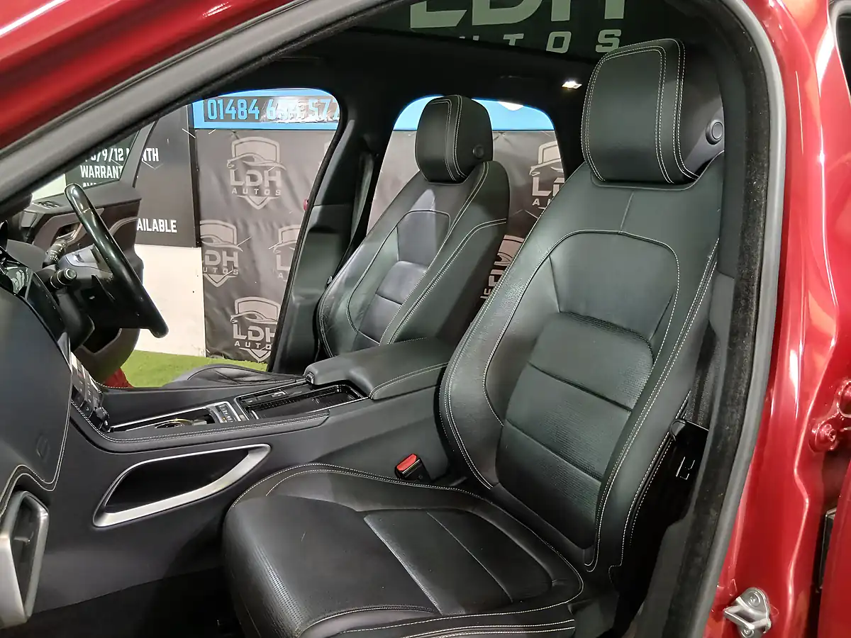 Used 2017 Jaguar F-Pace R-Sport Red - Interior and Exterior details 9