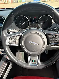 Used 2017 Jaguar F-Pace R-Sport Red - Interior and Exterior details 10