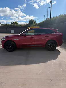 Used 2017 Jaguar F-Pace R-Sport Red - Interior and Exterior details 2