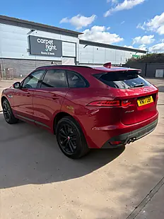 Used 2017 Jaguar F-Pace R-Sport Red - Interior and Exterior details 3