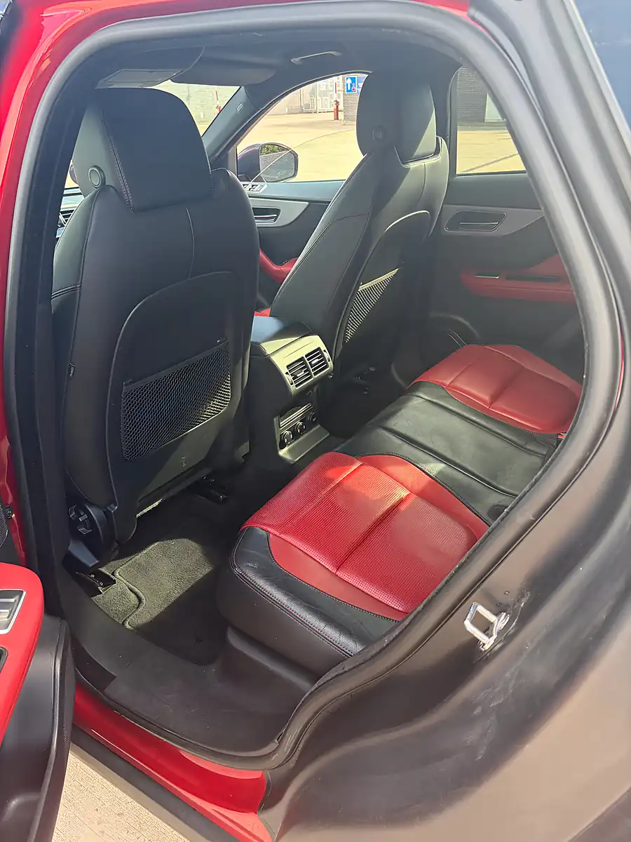 Used 2017 Jaguar F-Pace R-Sport Red - Interior and Exterior details 8