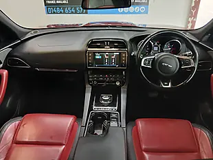 Used 2017 Jaguar F-Pace R-Sport Red - Interior and Exterior details 10
