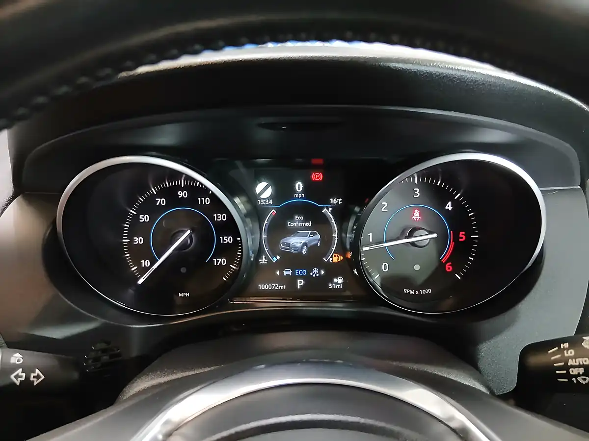 Used 2017 Jaguar F-Pace R-Sport Red - Interior and Exterior details 16