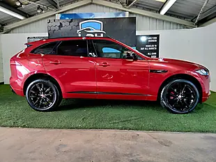 Used 2017 Jaguar F-Pace R-Sport Red - Interior and Exterior details 2