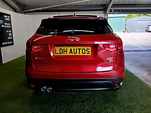 Used 2017 Jaguar F-Pace R-Sport Red - Interior and Exterior details 4
