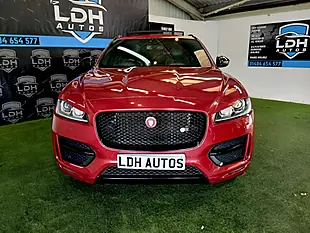 Used 2017 Jaguar F-Pace R-Sport Red - Interior and Exterior details 5