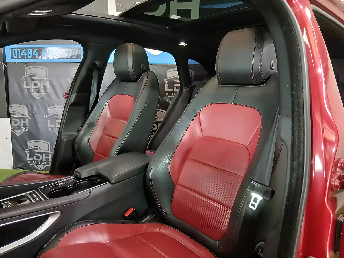 Used 2017 Jaguar F-Pace R-Sport Red - Interior and Exterior details 8