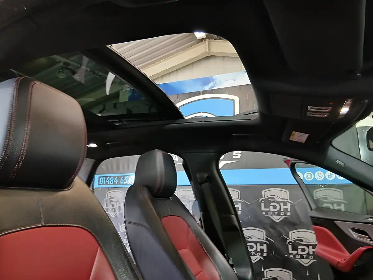 Used 2017 Jaguar F-Pace R-Sport Red - Interior and Exterior details 9