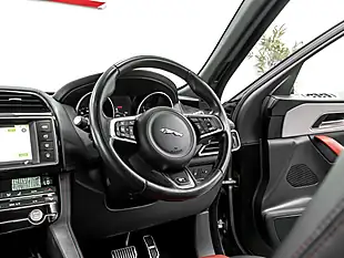 Used 2017 Jaguar F-Pace R-Sport Santorini Black - Interior and Exterior details 17