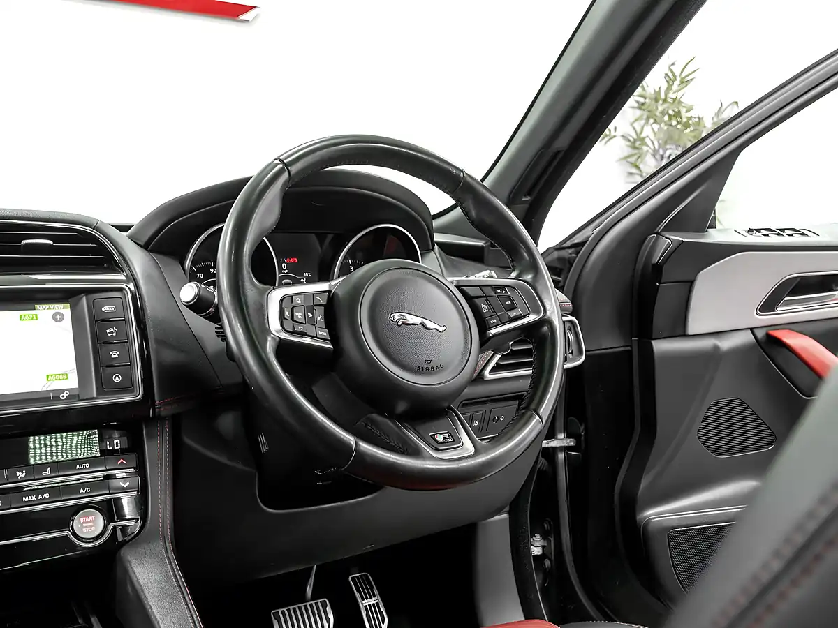 Used 2017 Jaguar F-Pace R-Sport Santorini Black - Interior and Exterior details 17