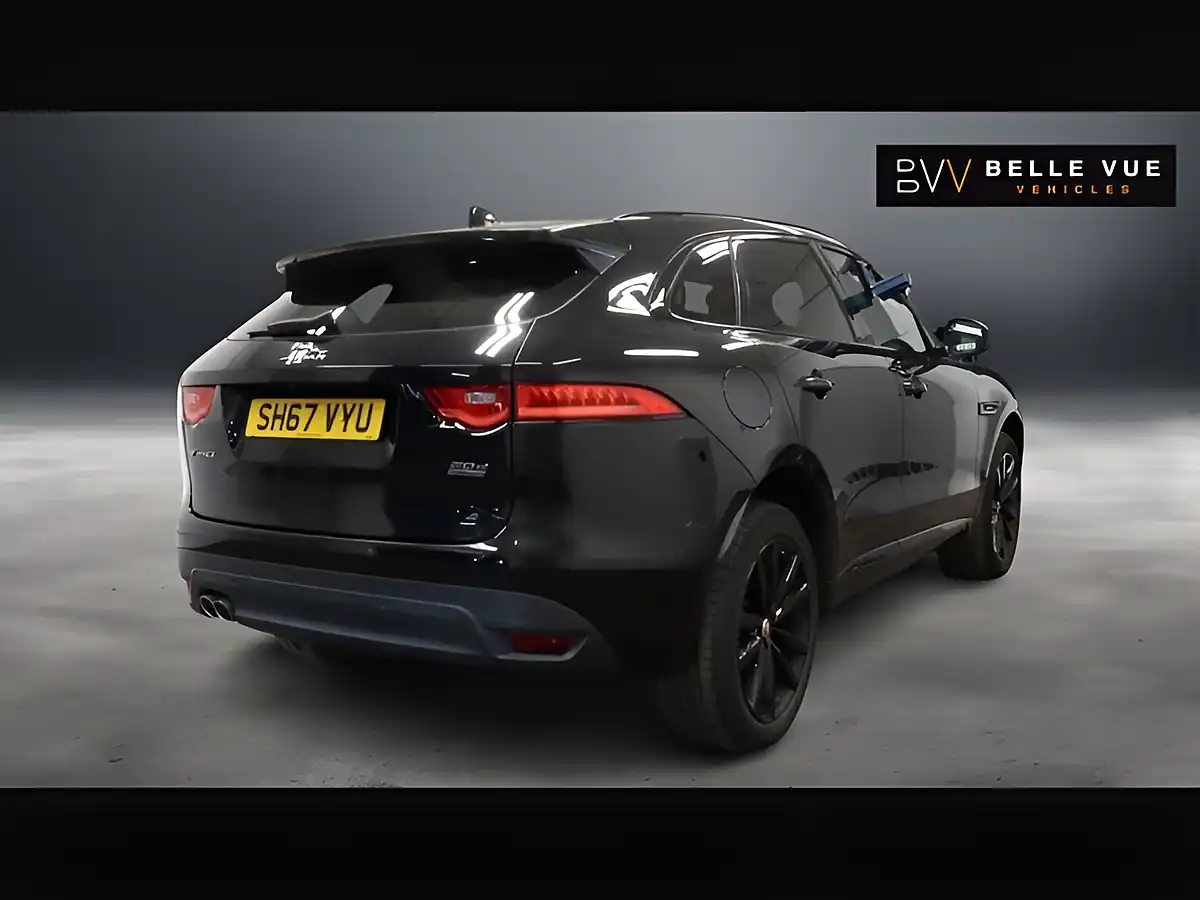 Used 2017 Jaguar F-Pace R-Sport Santorini Black - Interior and Exterior details 4