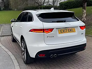 Used 2017 Jaguar F-Pace R-Sport White - Interior and Exterior details 13