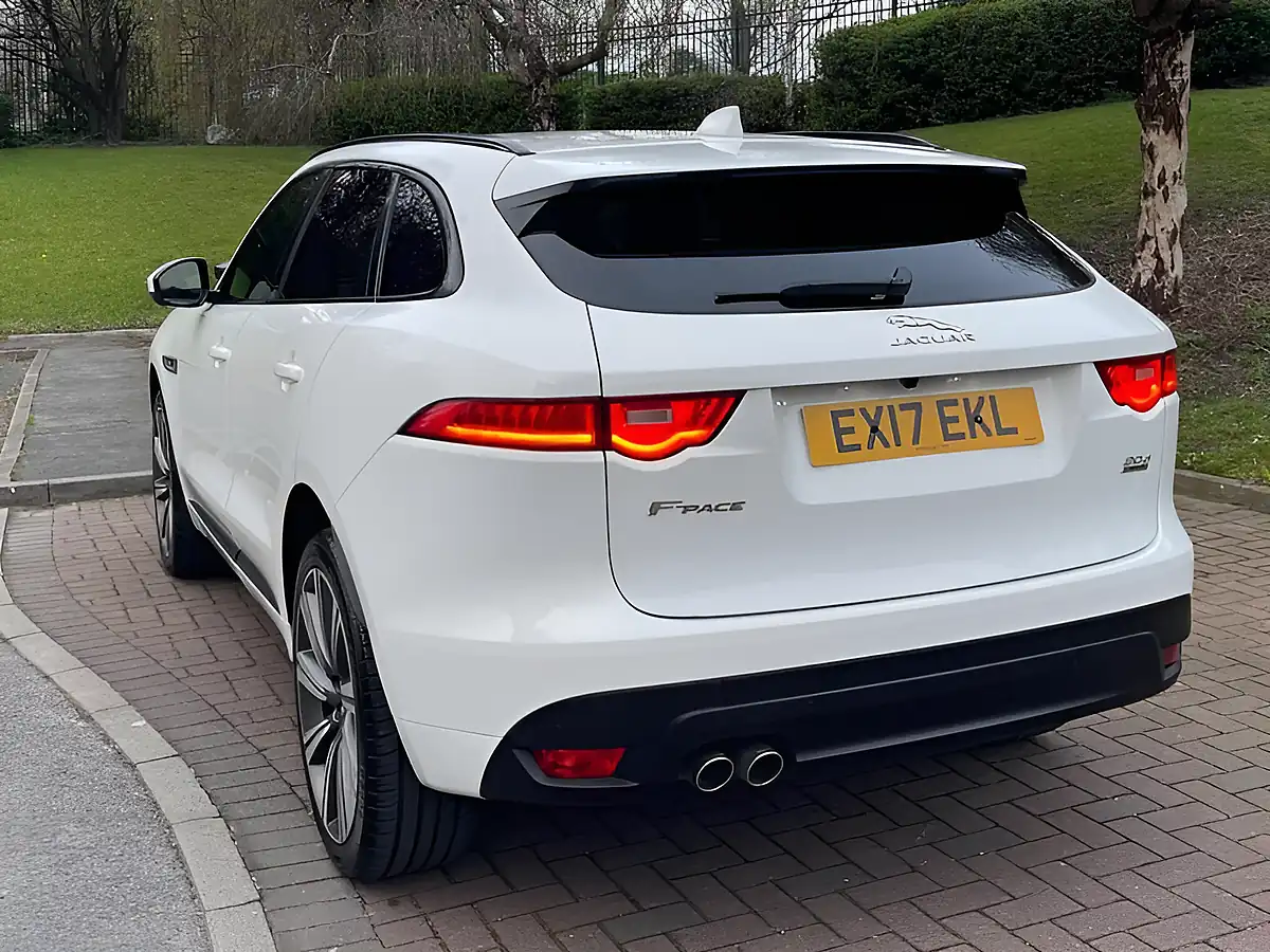 Used 2017 Jaguar F-Pace R-Sport White - Interior and Exterior details 13