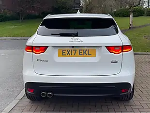 Used 2017 Jaguar F-Pace R-Sport White - Interior and Exterior details 14