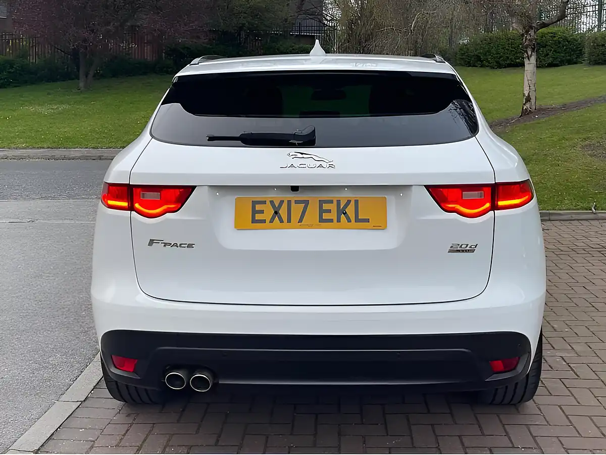 Used 2017 Jaguar F-Pace R-Sport White - Interior and Exterior details 14