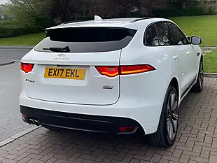 Used 2017 Jaguar F-Pace R-Sport White - Interior and Exterior details 15