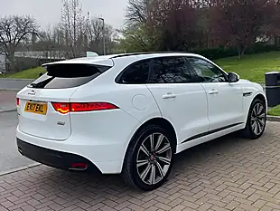 Used 2017 Jaguar F-Pace R-Sport White - Interior and Exterior details 17
