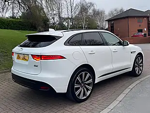 Used 2017 Jaguar F-Pace R-Sport White - Interior and Exterior details 18