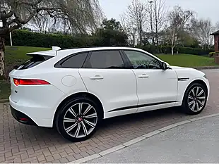 Used 2017 Jaguar F-Pace R-Sport White - Interior and Exterior details 19