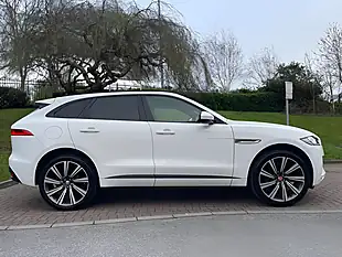 Used 2017 Jaguar F-Pace R-Sport White - Interior and Exterior details 20