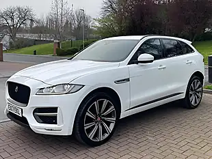 Used 2017 Jaguar F-Pace R-Sport White - Interior and Exterior details 3