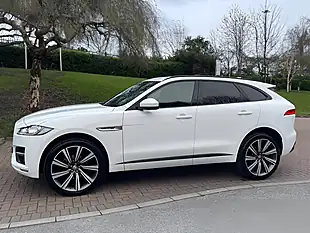 Used 2017 Jaguar F-Pace R-Sport White - Interior and Exterior details 8
