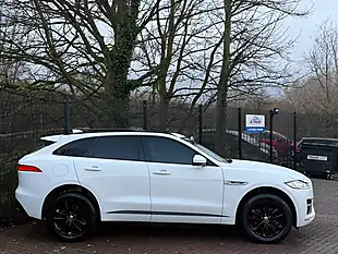 Used 2017 Jaguar F-Pace R-Sport White - Interior and Exterior details 10
