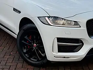 Used 2017 Jaguar F-Pace R-Sport White - Interior and Exterior details 11
