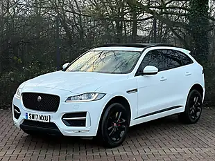 Used 2017 Jaguar F-Pace R-Sport White - Interior and Exterior details 5