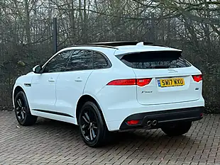 Used 2017 Jaguar F-Pace R-Sport White - Interior and Exterior details 7