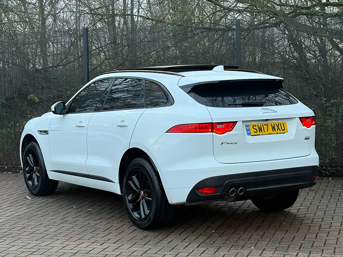 Used 2017 Jaguar F-Pace R-Sport White - Interior and Exterior details 7