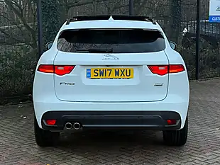 Used 2017 Jaguar F-Pace R-Sport White - Interior and Exterior details 8